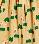 Платье из хлопка с принтом медуз The Animals Observatory, коричневый - фото 2