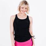 Женский купальник-танкини Maya со встроенным бюстгальтером Calypsa, черный - фото