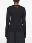 Футболка с длинными рукавами Y-3, черный - фото 4
