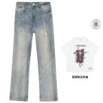 Джинсы унисекс Xinyinsu, синий - фото 29