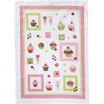 Кухонное полотенце Erwin Müller 4er-Pack, розовый - текстиль - 50 x 1 x 70 см - фото 4