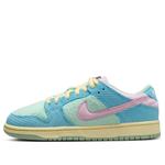 Кроссовки x verdy sb dunk low Nike, голубой - фото