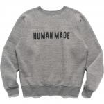 Свитшот мужской HUMAN MADE, серый - фото