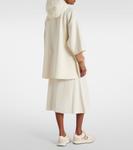 Куртка из шерстяной смеси с логотипом Moncler, белый - фото 3