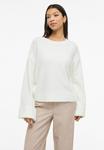 Джемпер VILA PULLOVER VILUNA RUNDHALS, White - фото