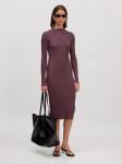 Миди платье EDITED Hada, Burgundy - фото 4