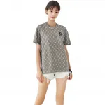 Футболка с логотипом Base унисекс серая Mlb, серый - фото 4