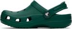Зеленые классические сабо Crocs, Emerald - фото 3