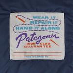 Пуховик-свитер – детский Patagonia, темно-синий - фото 4