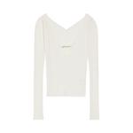 Топ Jacquemus Le Haut Pralu, Off White - фото