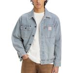 Куртка Levi's Sunrise Trucker Levis, серый/синий - фото 3