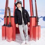 Детские пуховики/жилеты Converse, черный - фото 2