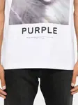 Футболка Clean из джерси Purple Brand, белый - фото 4