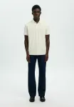 Slhfave button ss polo noos polo shirt Selected, Cloud Dancer - фото 2