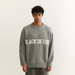 Футболка унисекс BLACK OF EXIT, лимонная - фото 3