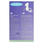 Силиконовый молокоотсос, 1 помпа, ремешок и колпачок Lansinoh - фото 2