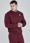 Толстовка SIKSILK ESSENTIALS, Burgundy/Red - фото