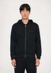 Толстовка Armani Exchange Zip-up sweatshirt, Deep Navy/Dark Blue - фото