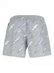 Плавки-шорты с принтом Rain Bolts Neil Barrett, серый - фото 2