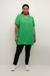 Туника KAFFE CURVE Ami, зеленый - фото 3