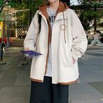 BISEGRLIN Куртка Unisex, Fruit Green+White - фото 13