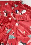 Пижамный комплект Next SET, Red Penguin/Red - фото 5