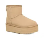 (WMNS) UGG Classic Mini Platform 'Mustard Seed' - фото 2