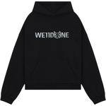 Худи с логотипом WE11DONE, черный - фото
