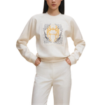 HERMES Белая женская толстовка - фото