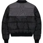 Куртка Alpha Industries MA-1 Logo padded, черный - фото 4