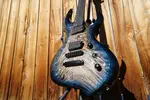 Электрогитара ESP LTD Original FRX CTM NT - Blue Black Burst, 6 струн с футляром - фото 3