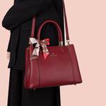 PAYOT Бордовая сумка, Burgundy - фото 7