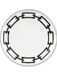 Блюдце catene nero, 4х14 см, Ginori 1735, белый - фото