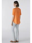 Блузка Oui, оранжевый - фото 4