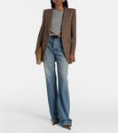 Шерстяной свитер Saint Laurent, Gris - фото 2