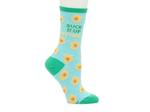 Носки Socksmith Suck It Up Buttercup Women's Crew Socks, синий - фото