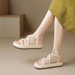 Сандалии женские Zhr, бежевый - фото 4