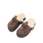 Закрытые тапочки для женщин BELLALILY, серый - фото 4