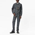 Мужская джинсовая куртка Louis Vuitton, черный - фото 2