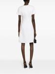 Dolce & Gabbana платье мини с логотипом, белый - фото 4