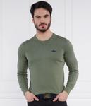 Свитер Aeronautica Militare Regular Fit, зеленый - фото 3