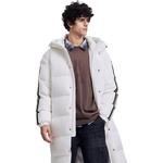 Пуховик унисекс GAP, светло-фиолетовый - фото 10