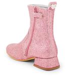 Блестящие ботильоны Monnalisa, Glitter Blush - фото 3