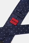 Шелковый галстук Hugo,  темно-синий - фото 2