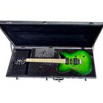 Электрогитара BootLegger Guitar Rye Memphis 2023 - HSH - Coil Split - Green Burst - Case - Tele Style - фото 2