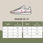 Белые кожаные кроссовки P448 - фото 6