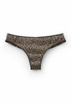 Трусы Tezenis Thong, Black/Mottled Black - фото 5