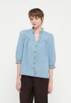 Блуза ONLY ONLRAYA SHIRT , Light Blue Denim/Light-Blue Denim - фото