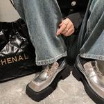 Женские лоферы Su Yanjiao, серебро - фото 10