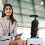 Подушка для путешествия INPHYSIO, 13x33 см, графитовый - фото 3